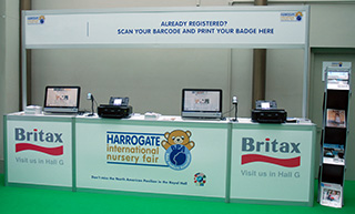 Registration Systems at Harrogate Nursery Fair